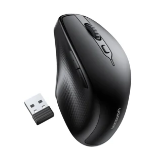 Ugreen ergonomic wireless computer mouse black (MU101)eng