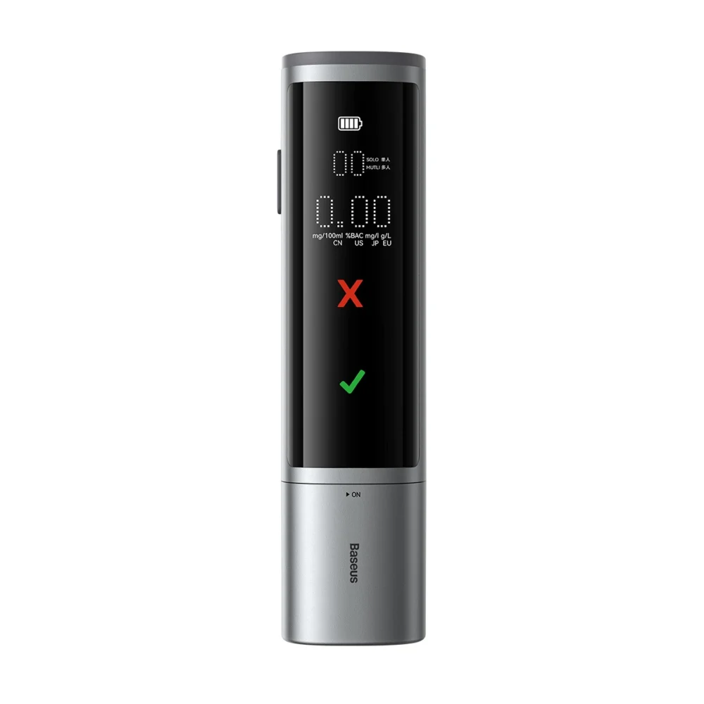 Baseus SafeJourney Pro Series breathalyzer 470mAh grayeng