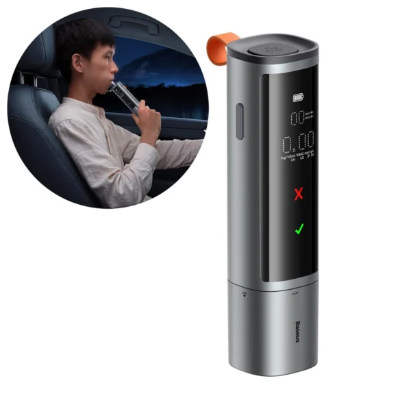 Baseus SafeJourney Pro Series breathalyzer 470mAh grayeng
