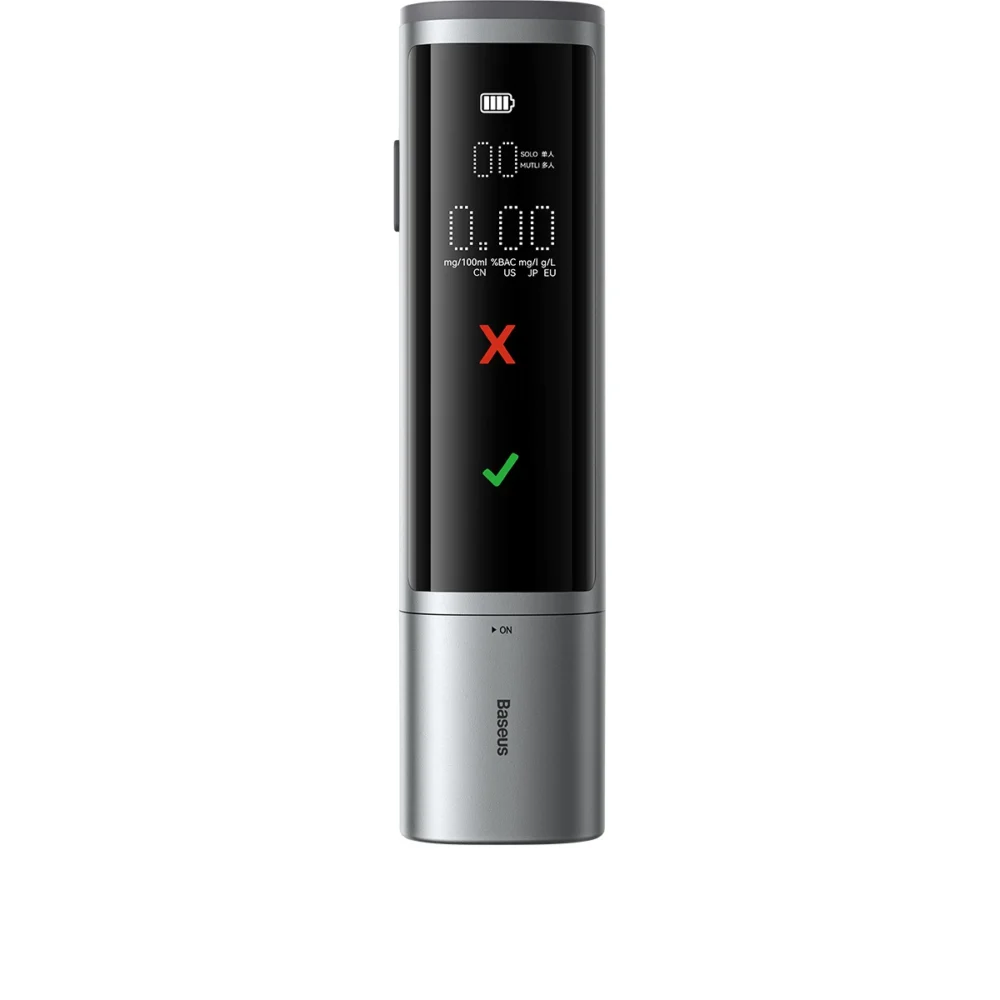Baseus SafeJourney Pro Series breathalyzer 470mAh grayeng