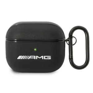 AMG Leather Big Logo case for AirPods 3 - blackeng