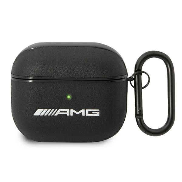 AMG Leather Big Logo case for AirPods 3 - blackeng