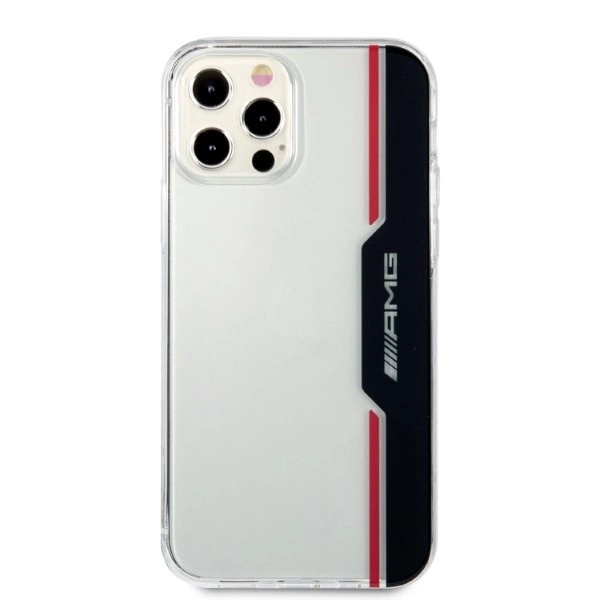 AMG Electroplate Vertical case for iPhone 12 / iPhone 12 Pro - transparenteng