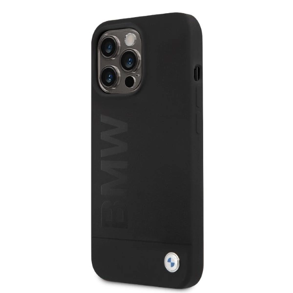 BMW Silicone Signature Logo MagSafe case for iPhone 13 Pro / iPhone 13 - blackeng