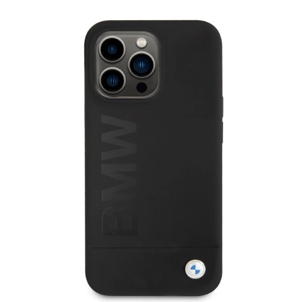 BMW Silicone Signature Logo MagSafe case for iPhone 13 Pro / iPhone 13 - blackeng