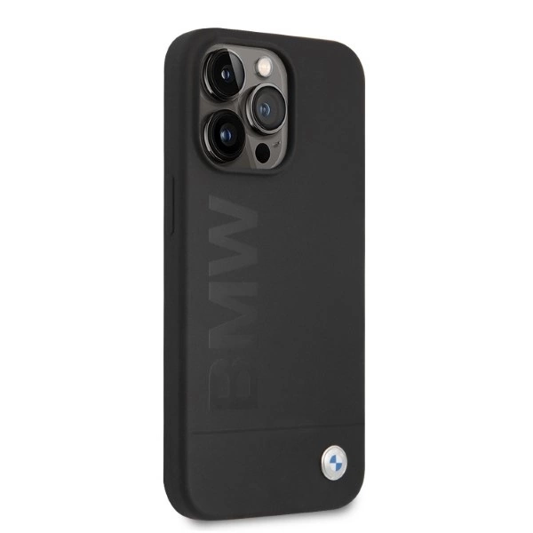 BMW Silicone Signature Logo MagSafe case for iPhone 13 Pro / iPhone 13 - blackeng