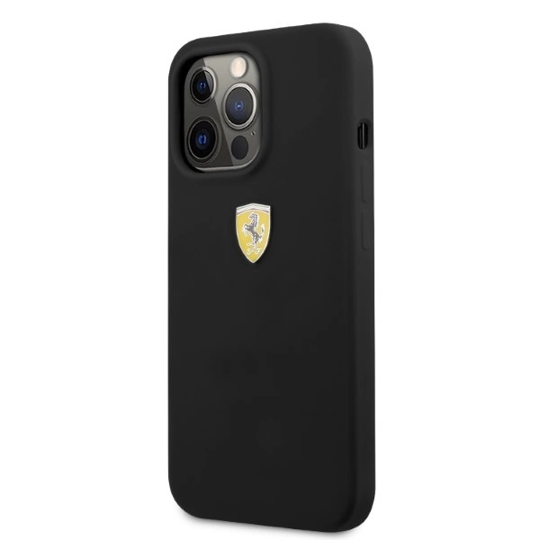Ferrari FESSIHMP13LBK iPhone 13 Pro / 13 6.1" black/black hardcase Silicone MagSafeeng