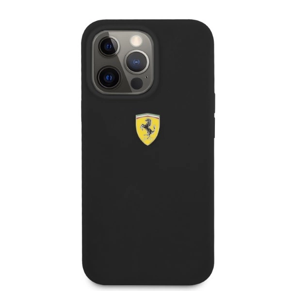 Ferrari FESSIHMP13LBK iPhone 13 Pro / 13 6.1" black/black hardcase Silicone MagSafeeng