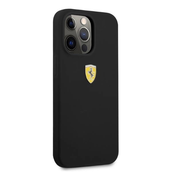 Ferrari FESSIHMP13LBK iPhone 13 Pro / 13 6.1" black/black hardcase Silicone MagSafeeng