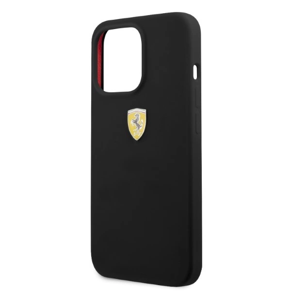 Ferrari FESSIHMP13LBK iPhone 13 Pro / 13 6.1" black/black hardcase Silicone MagSafeeng