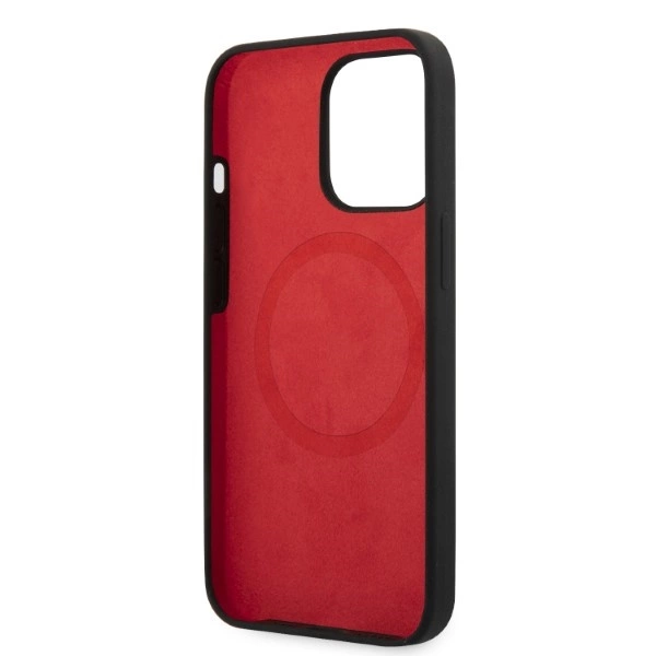 Ferrari FESSIHMP13LBK iPhone 13 Pro / 13 6.1" black/black hardcase Silicone MagSafeeng