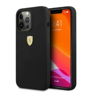 Ferrari FESSIHMP13XBK iPhone 13 Pro Max 6.7" black/black hardcase Silicone MagSafeeng