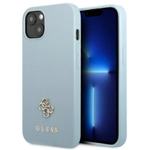 Guess GUHCP13MPS4MB iPhone 13 6.1" blue/blue hardcase Saffiano 4G Small Metal Logoeng