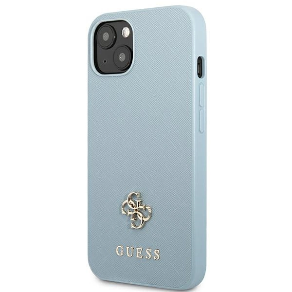 Guess GUHCP13MPS4MB iPhone 13 6.1" blue/blue hardcase Saffiano 4G Small Metal Logoeng