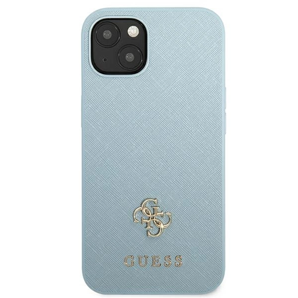 Guess GUHCP13MPS4MB iPhone 13 6.1" blue/blue hardcase Saffiano 4G Small Metal Logoeng