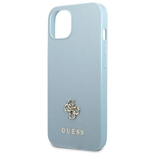 Guess GUHCP13MPS4MB iPhone 13 6.1" blue/blue hardcase Saffiano 4G Small Metal Logoeng