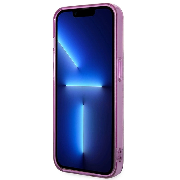 Guess Porcelain Collection case for iPhone 14 Pro Max - fuchsiaeng