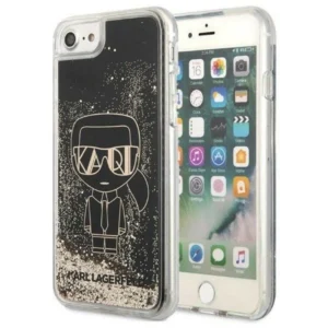 Karl Lagerfeld Liquid Glitter Gatsby case for iPhone 7 / 8 / SE 2020 / SE 2022 - blackeng