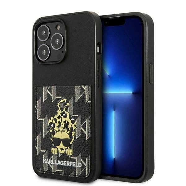 Karl Lagerfeld Karlimals Cardslot case for iPhone 13 Pro / iPhone 13 - blackeng