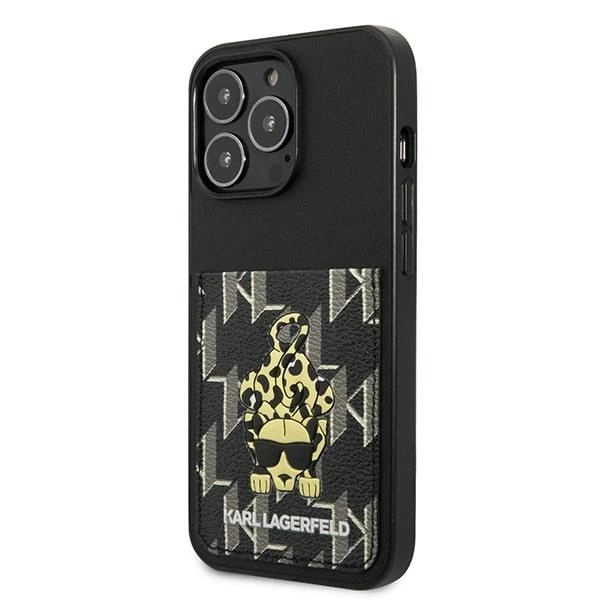 Karl Lagerfeld Karlimals Cardslot case for iPhone 13 Pro / iPhone 13 - blackeng