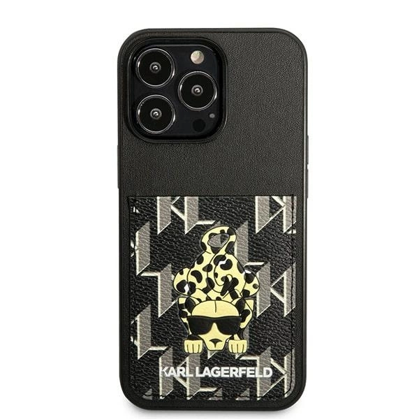 Karl Lagerfeld Karlimals Cardslot case for iPhone 13 Pro / iPhone 13 - blackeng