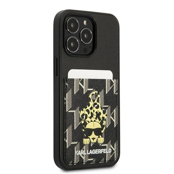 Karl Lagerfeld Karlimals Cardslot case for iPhone 13 Pro / iPhone 13 - blackeng