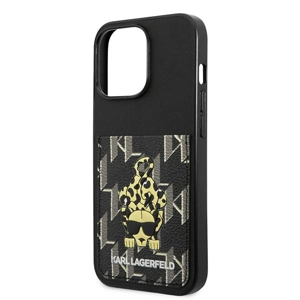 Karl Lagerfeld Karlimals Cardslot case for iPhone 13 Pro / iPhone 13 - blackeng