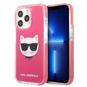 Etui Karl Lagerfeld Choupette Head na iPhone 13 Pro / iPhone 13 - fuksjowypol