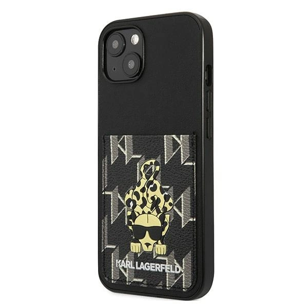 Karl Lagerfeld Karlimals Cardslot case for iPhone 13 - blackeng