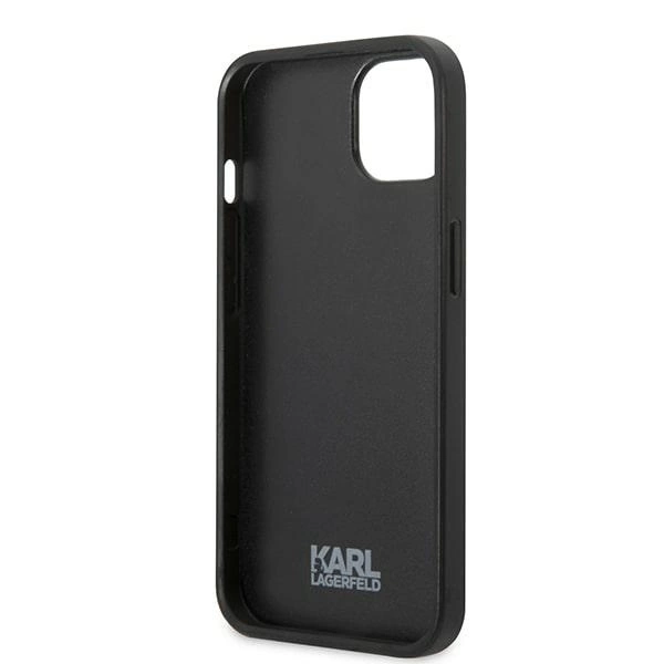 Karl Lagerfeld Flower Ikonik Karl case for iPhone 13 mini - grayeng