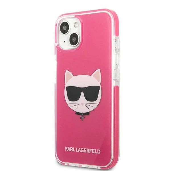 Etui Karl Lagerfeld Choupette Head na iPhone 13 mini - fuksjowypol