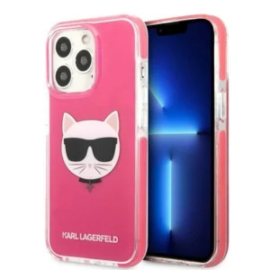 Etui Karl Lagerfeld Choupette Head na iPhone 13 Pro Max - fuksjowepol