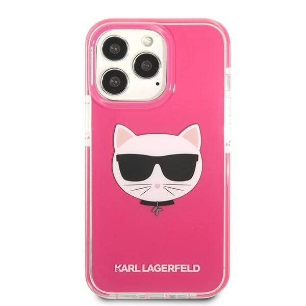 Etui Karl Lagerfeld Choupette Head na iPhone 13 Pro Max - fuksjowepol