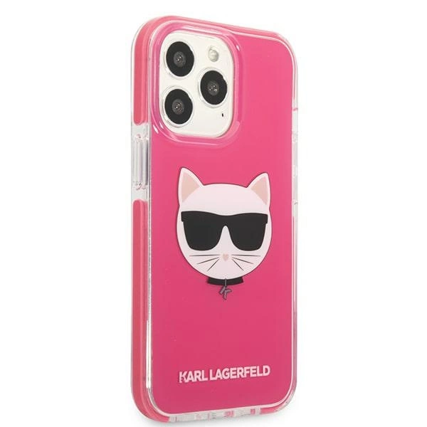 Etui Karl Lagerfeld Choupette Head na iPhone 13 Pro Max - fuksjowepol
