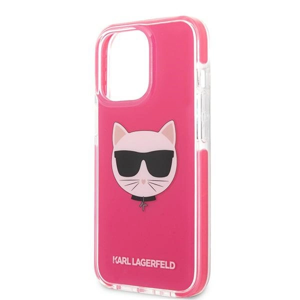 Etui Karl Lagerfeld Choupette Head na iPhone 13 Pro Max - fuksjowepol
