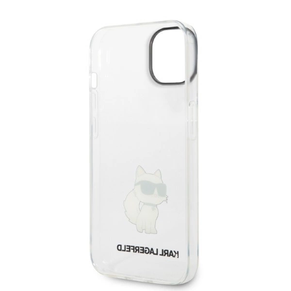 Karl Lagerfeld Ikonik Choupette case for iPhone 14 Plus - transparenteng