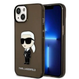 Karl Lagerfeld Ikonik Karl case for iPhone 14 Plus - blackeng