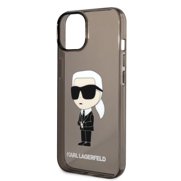 Karl Lagerfeld Ikonik Karl case for iPhone 14 Plus - blackeng