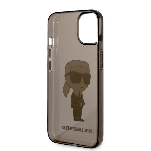 Karl Lagerfeld Ikonik Karl case for iPhone 14 Plus - blackeng
