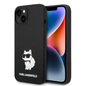 Karl Lagerfeld Silicone Choupette case for iPhone 14 Plus - blackeng