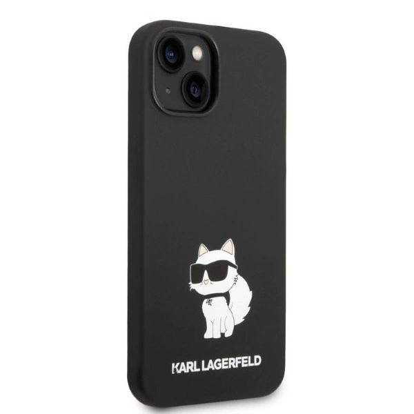 Karl Lagerfeld Silicone Choupette case for iPhone 14 Plus - blackeng