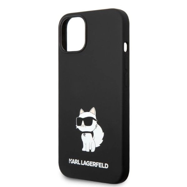 Karl Lagerfeld Silicone Choupette case for iPhone 14 Plus - blackeng