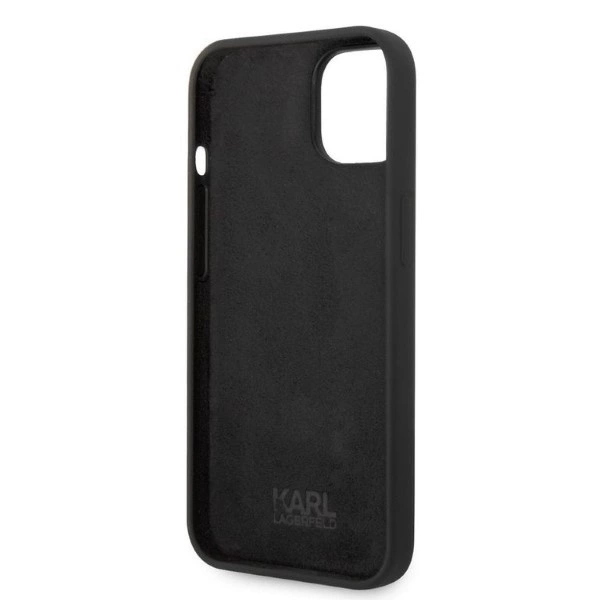 Karl Lagerfeld Silicone Choupette case for iPhone 14 Plus - blackeng