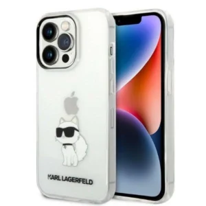 Karl Lagerfeld KLHCP14XHNCHTCT iPhone 14 Pro Max 6.7" transparent hardcase Ikonik Choupetteeng