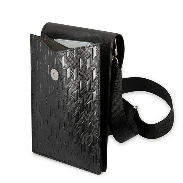 Karl Lagerfeld Handbag KLWBSAMSMK black/black Monogram Plateeng