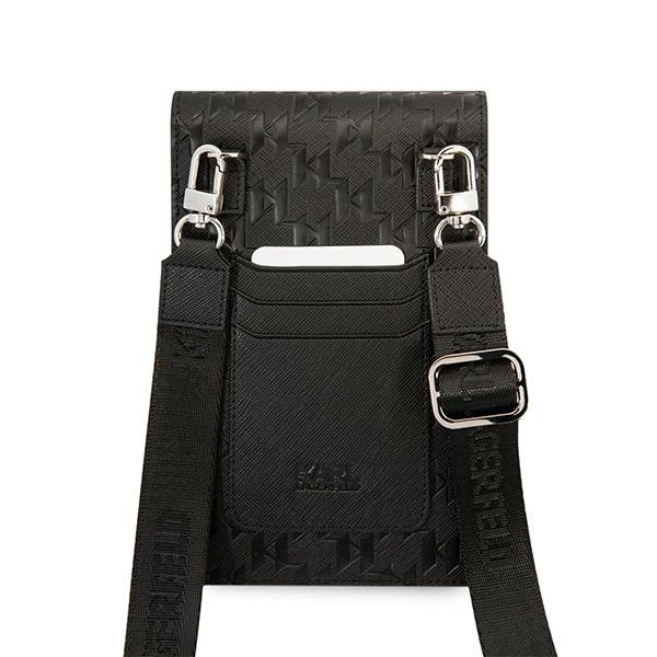 Karl Lagerfeld Handbag KLWBSAMSMK black/black Monogram Plateeng