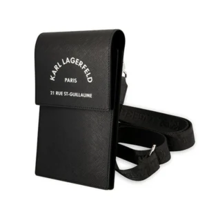 Karl Lagerfeld Embossed RSG handbag - blackeng