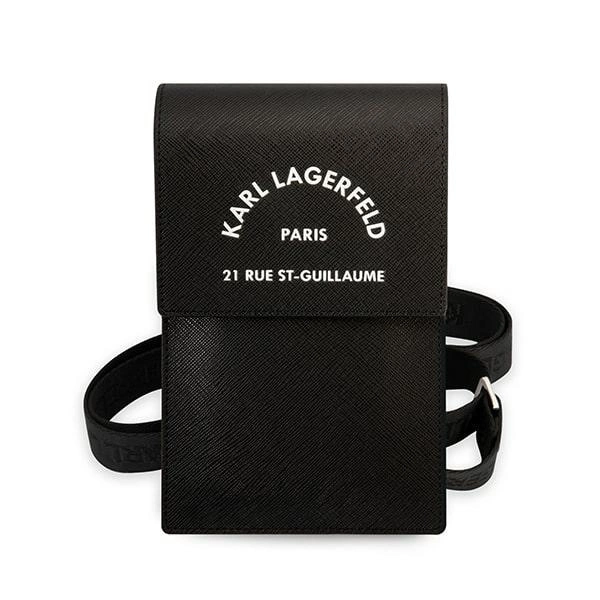 Karl Lagerfeld Embossed RSG handbag - blackeng