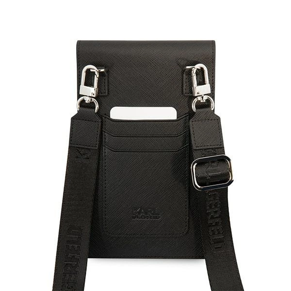 Karl Lagerfeld Embossed RSG handbag - blackeng