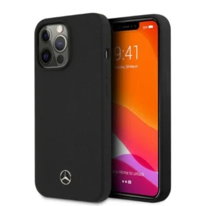 Mercedes MEHMP13XSILBK iPhone 13 Pro Max 6.7" black/black hardcase Silicone Magsafeeng